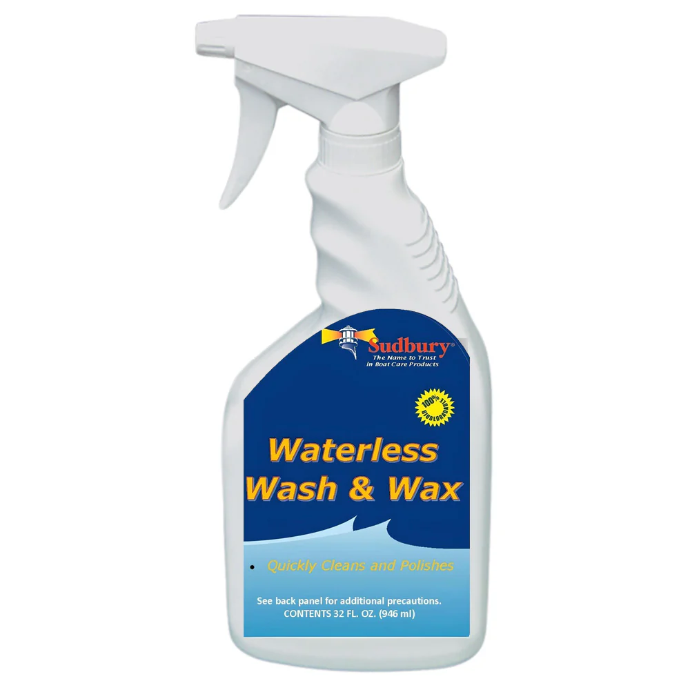 Sudbury Waterless Wash  Wax - 32oz Spray Bottle [150Q] - Fashionser