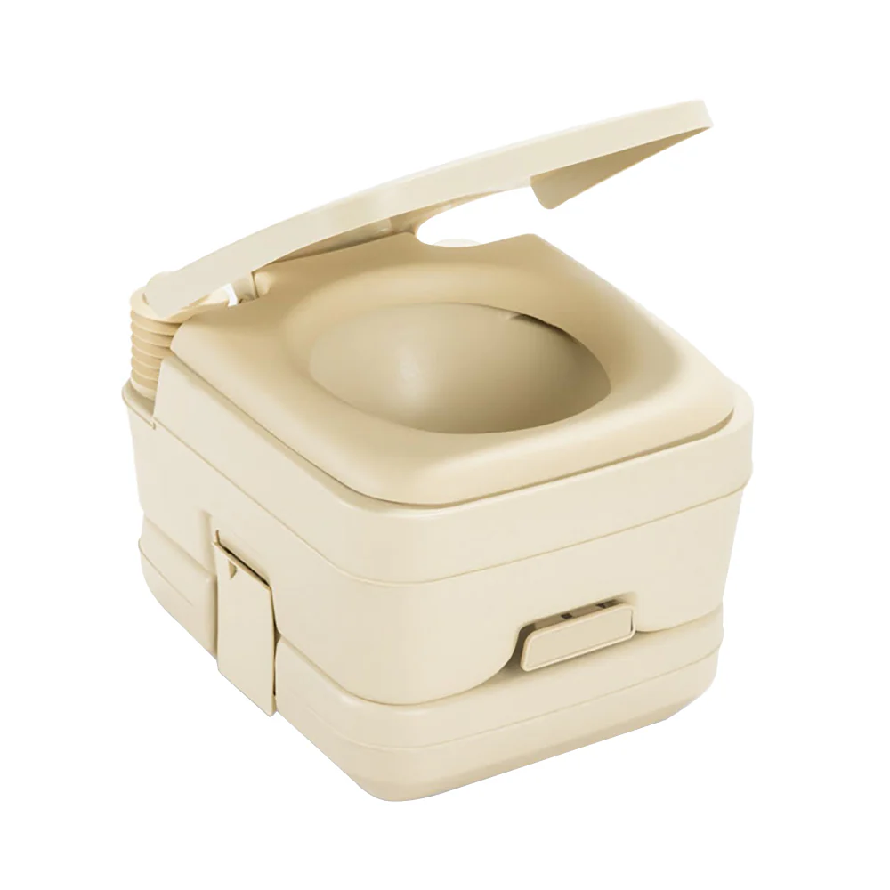 Dometic 964 Portable Toilet w/Mounting Brackets - 2.5 Gallon - Parchment [311096402] - Fashionser