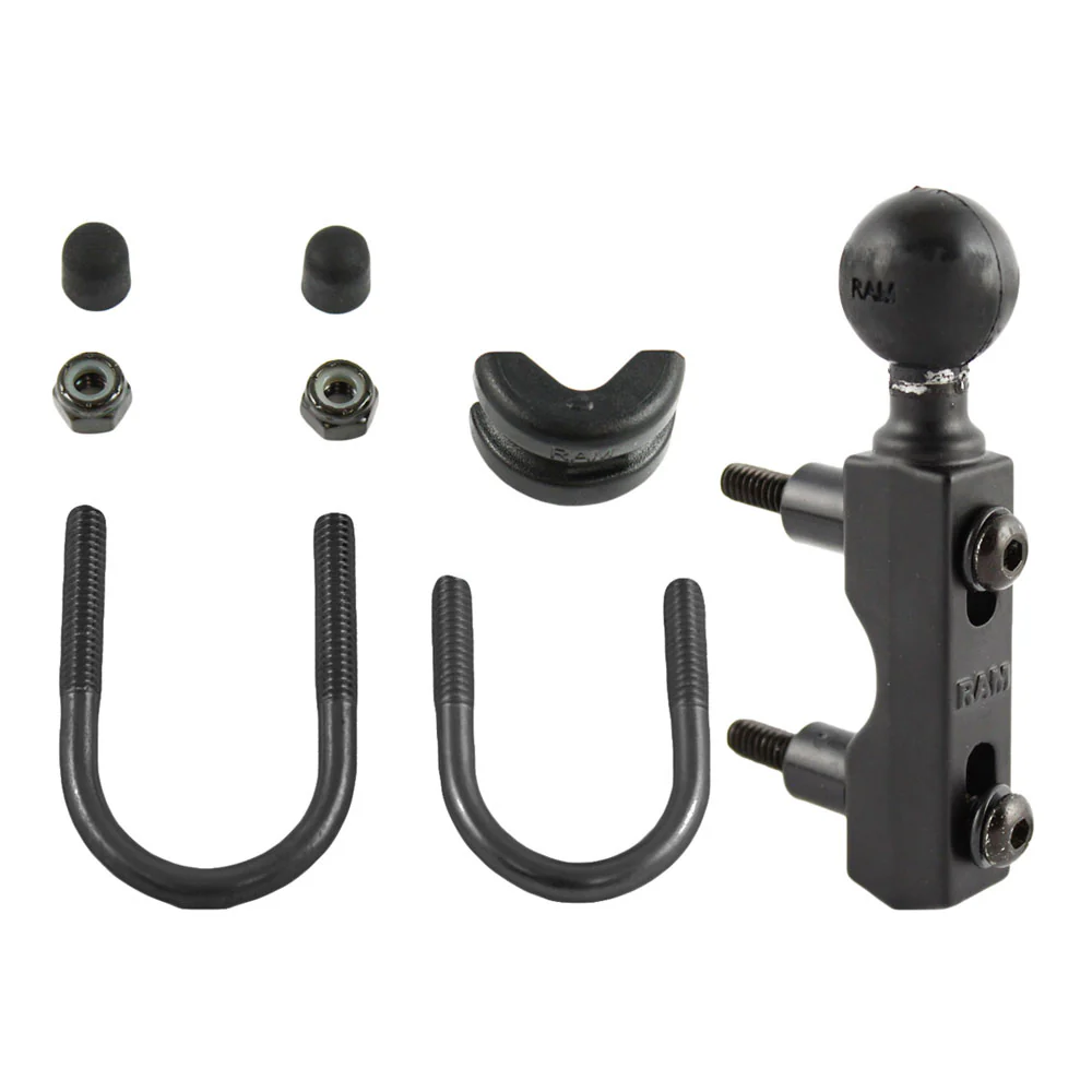 RAM Mount Clutch Break UBolt Combo Handlebar Kit [RAM-B-309-7U] - Fashionser