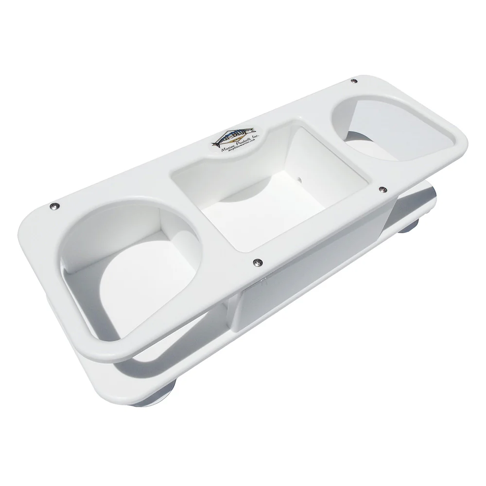 Deep Blue Marine MB-2 Double Cup Holder w/Suction Cups [MB-2] - Fashionser