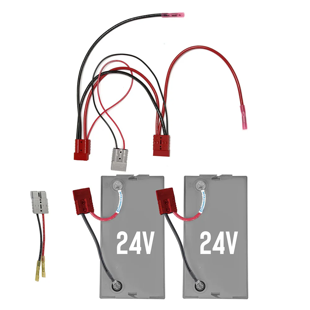 Connect-Ease 24V Parallel Kit f/2 24V Batteries to 1 Motor [RCE224VCHK] - Fashionser