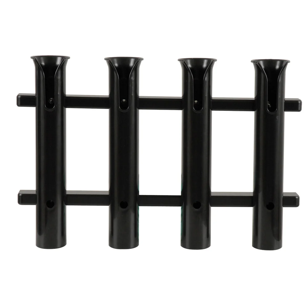 TACO 4-Rod Poly Rod Rack - Black [P03-064B] - Fashionser