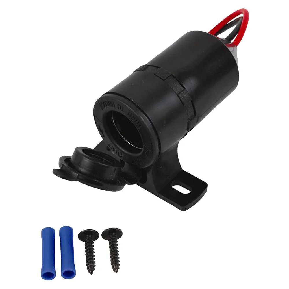 Attwood Outlet Surface Mount - 12V [11862-6] - Fashionser