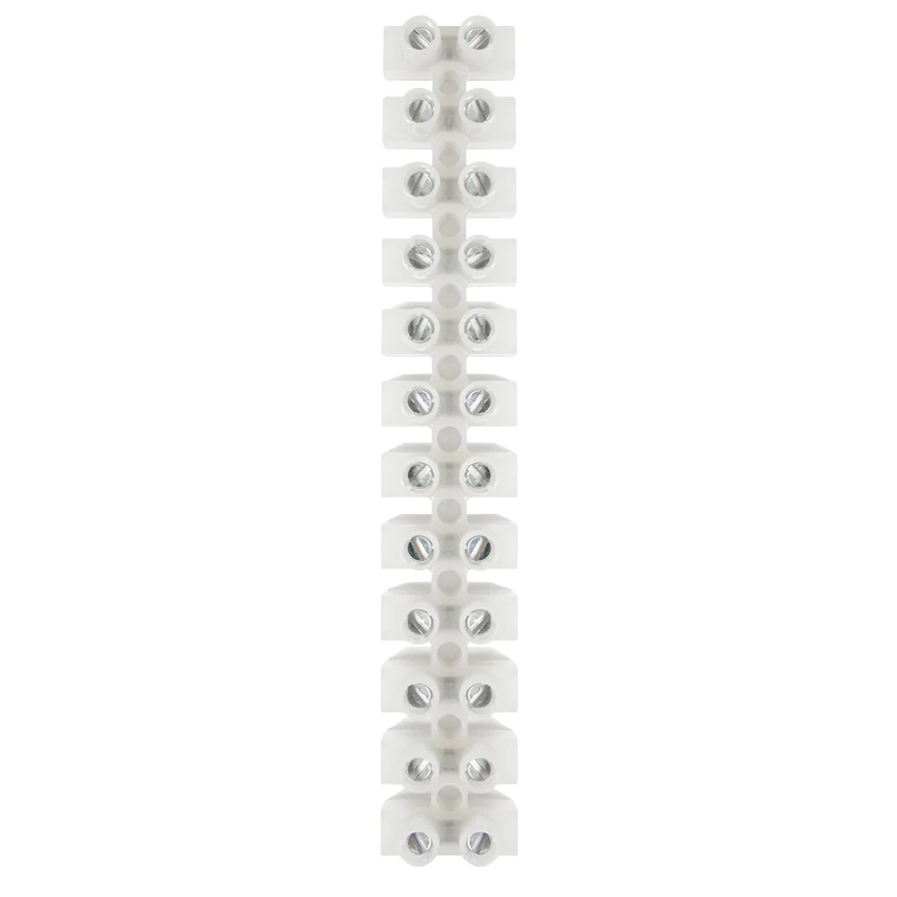 Pacer 40A Euro Style Terminal Block - 12 Positions - 5 Pack [E400-12-5] - Fashionser