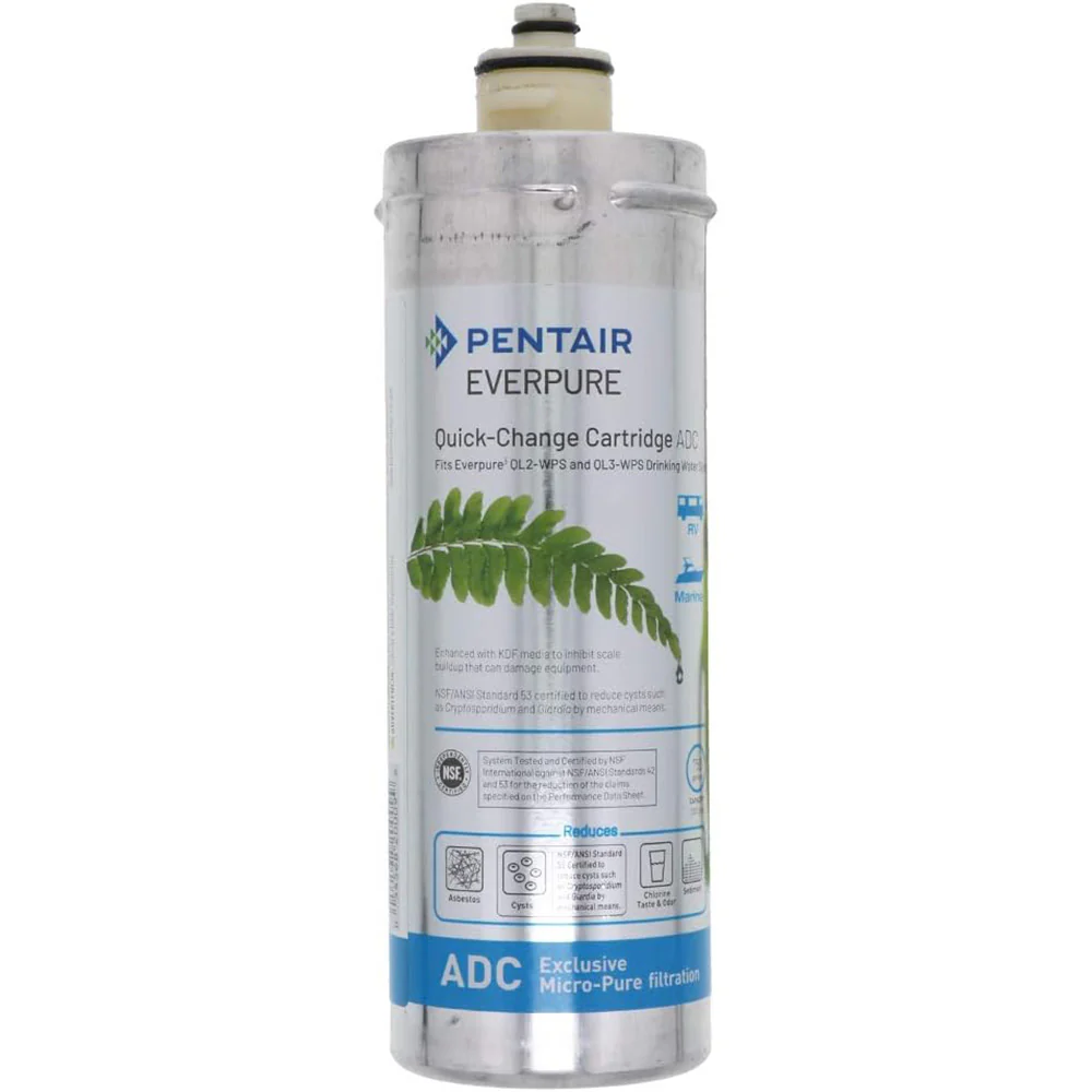 Shurflo by Pentair ADC Bacteriostatic Everpure Filter [EV959206] - Fashionser