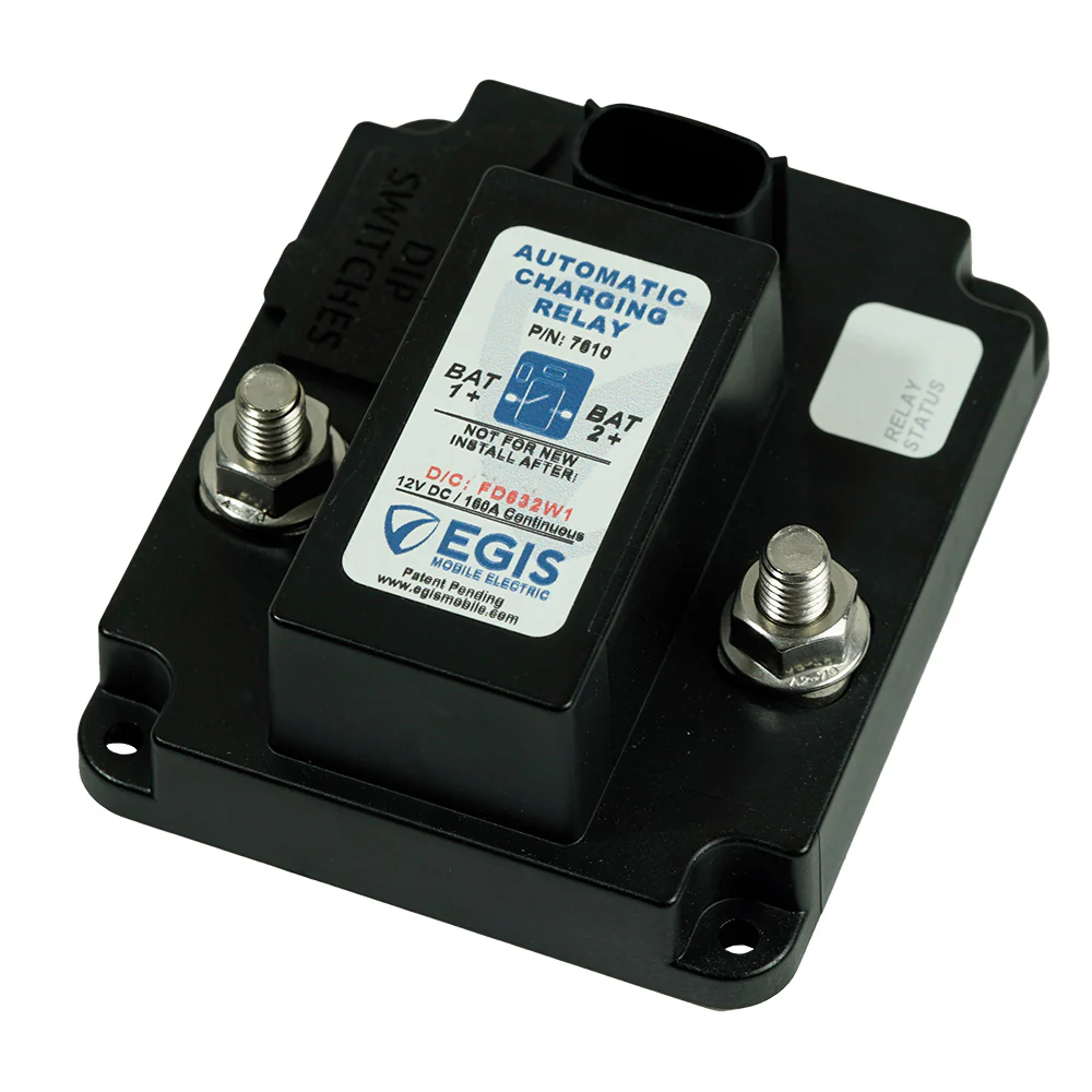 Egis Programmable Automatic Charging Relay (ACR) 160A, 12V [7610] - Fashionser