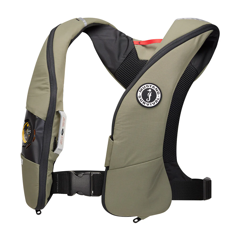 Mustang Elite 120 Coastal Inflatable PFD - Everglade Green [MD5170-292-0] - Fashionser