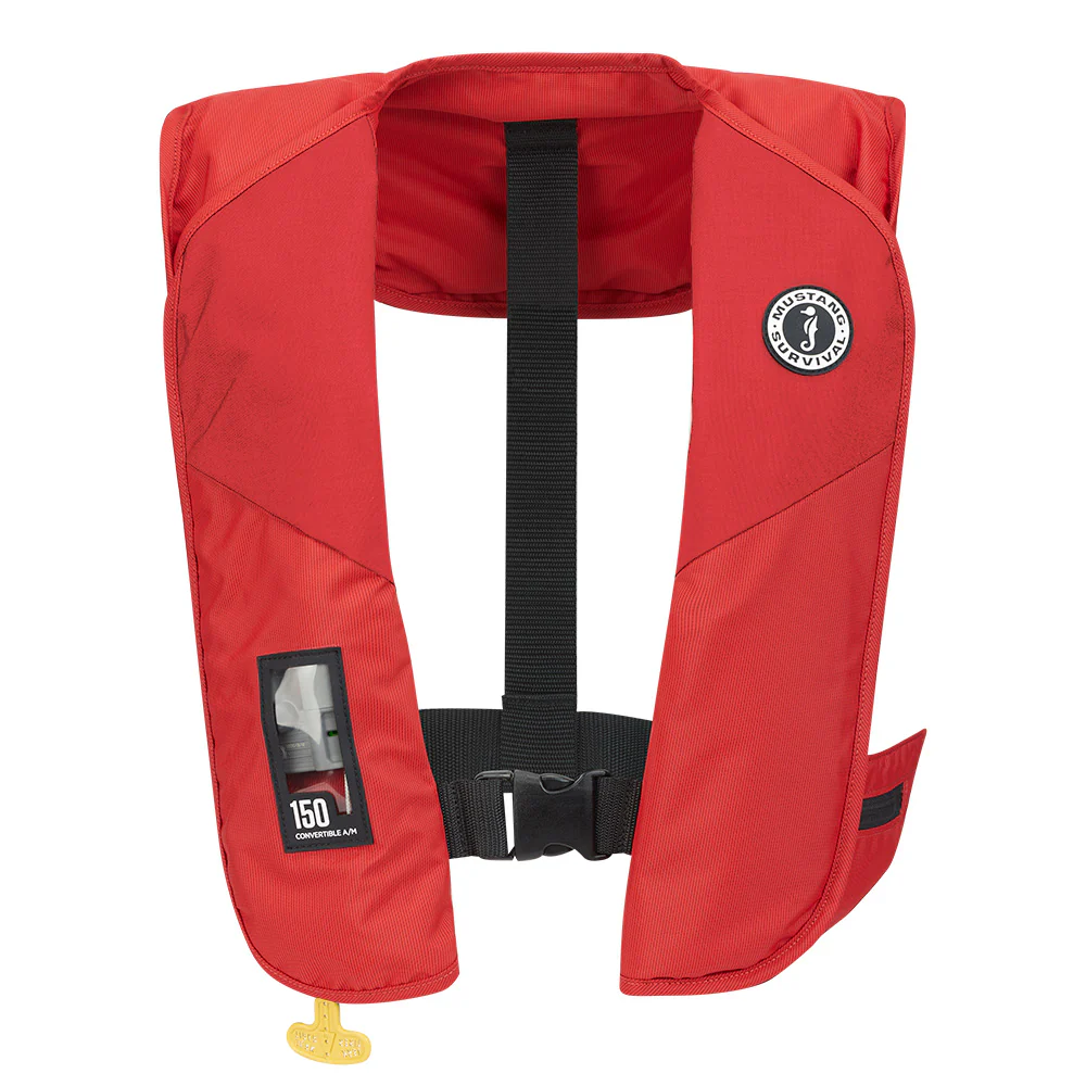 Mustang MIT 150 Convertible Inflatable PFD - Red [MD2020-4-0-202] - Fashionser