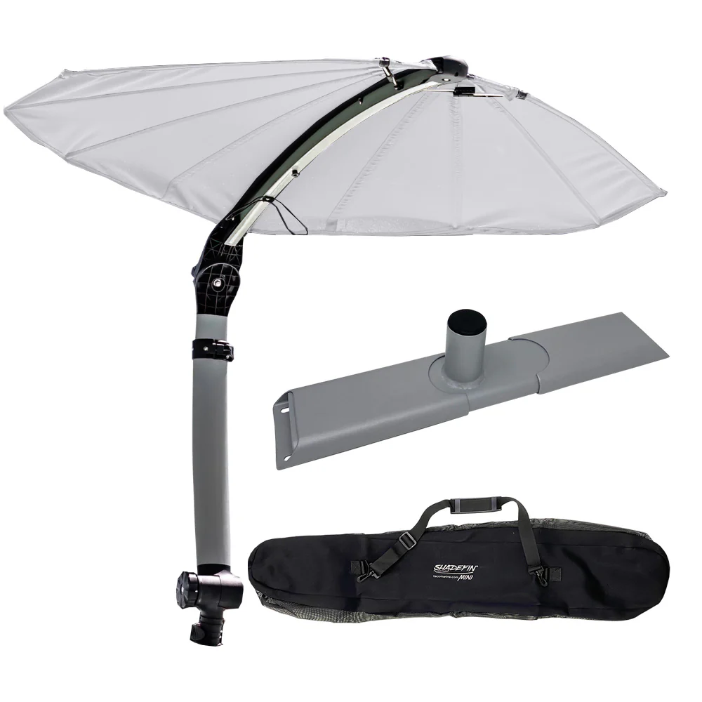 TACO ShadeFin Mini w/White Fabric - Bag  Kayak Mount Kit [T10-4000-18] - Fashionser