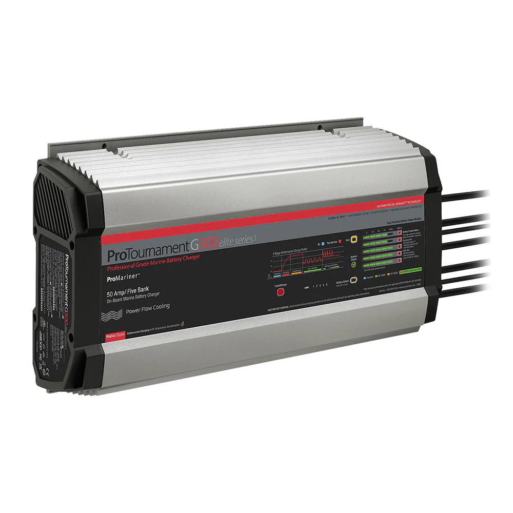 ProMariner ProTournamentelite 500 Battery Charger - 5 Bank - Global/CZone [55505] - Fashionser