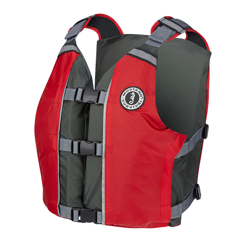 Mustang APF Foam Vest - Universal - Red/Grey [MV411102-861-0] - Fashionser