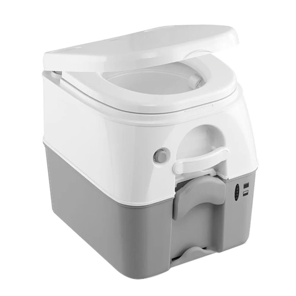 Dometic 975 Portable Toilet w/Mounting Brackets - 5 Gallon - Grey [301097506] - Fashionser