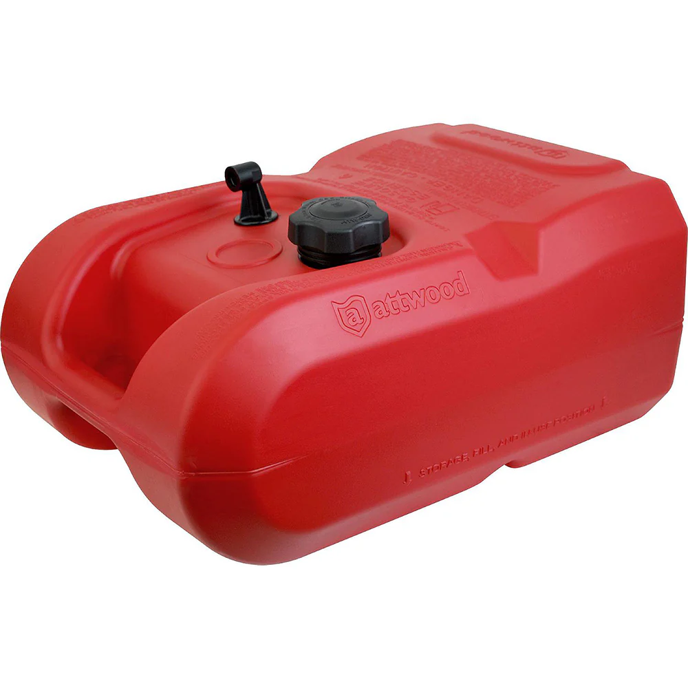 Attwood Portable Fuel Tank - 3 Gallon w/o Gauge [8803LP2] - Fashionser