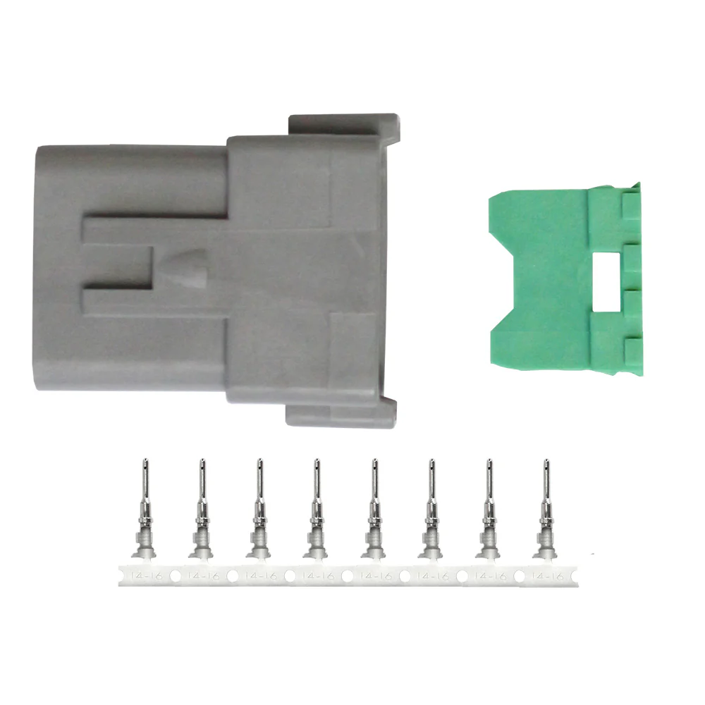 Pacer DT Deutsch Receptacle Repair Kit - 14-18 AWG (8 Position) [TDT04F-8RP] - Fashionser