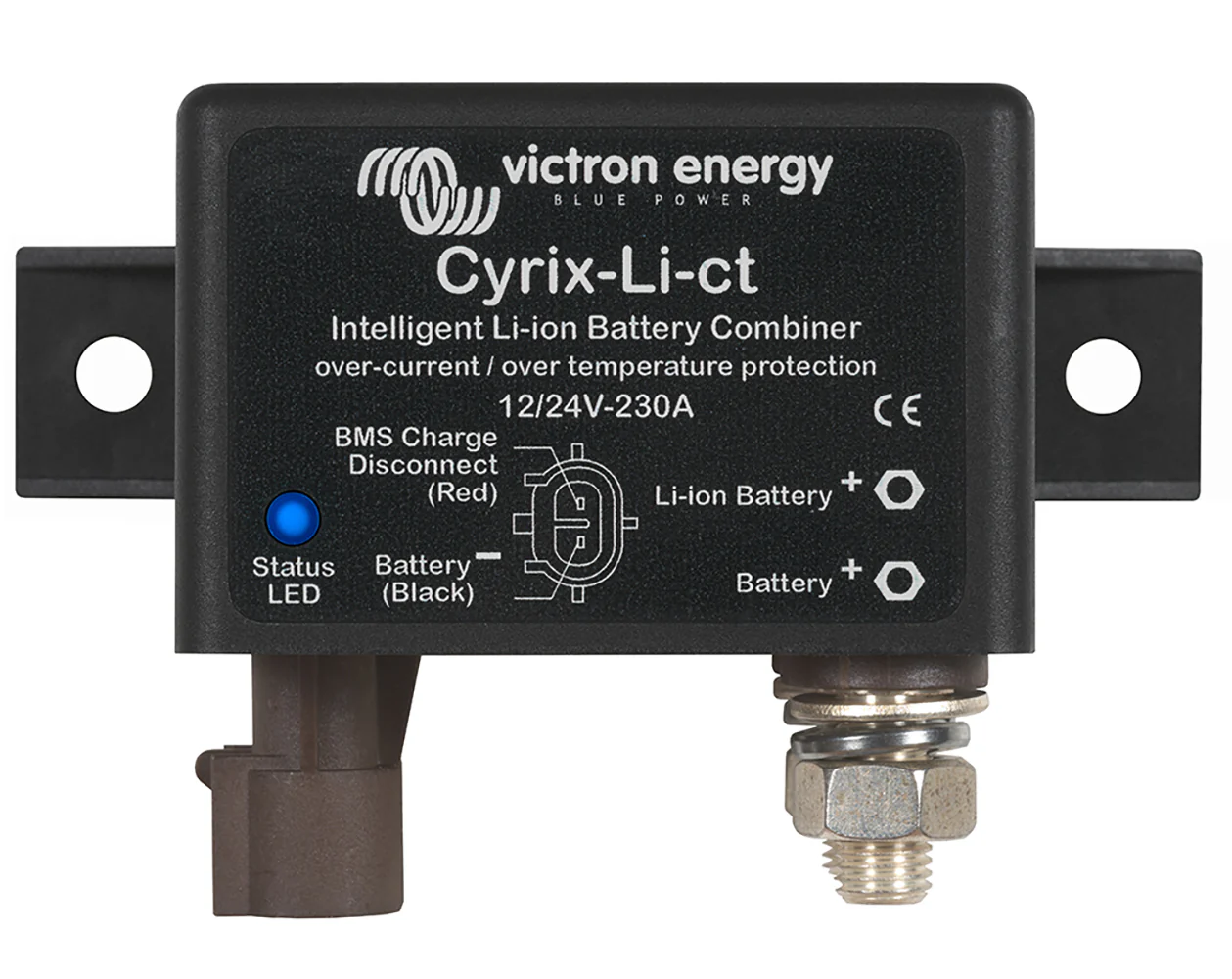 Victron Cyrix-Li-ct 12/24V-230A Intelligent Li-Ion Battery Combiner [CYR010230412] - Fashionser