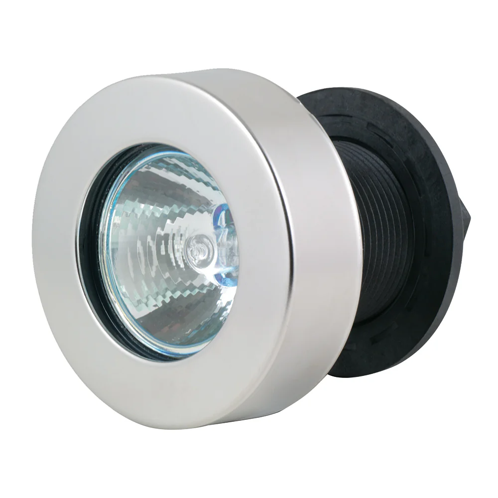 Marinco Flush Mount Docking Lights - Flat Lens w/Stainless Steel Frame [M051A-SS] - Fashionser