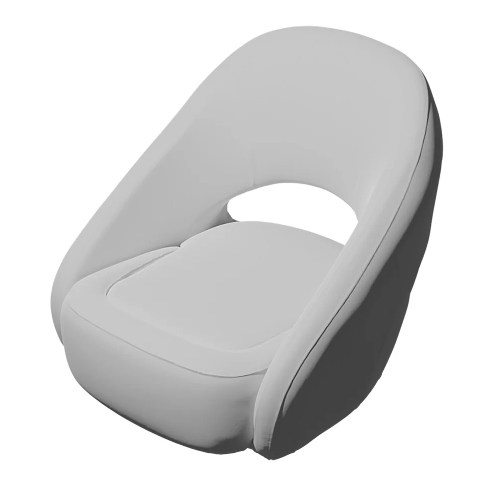 TACO Caladesi Smooth Bucket Seat - White [BA2-25WHT] - Fashionser