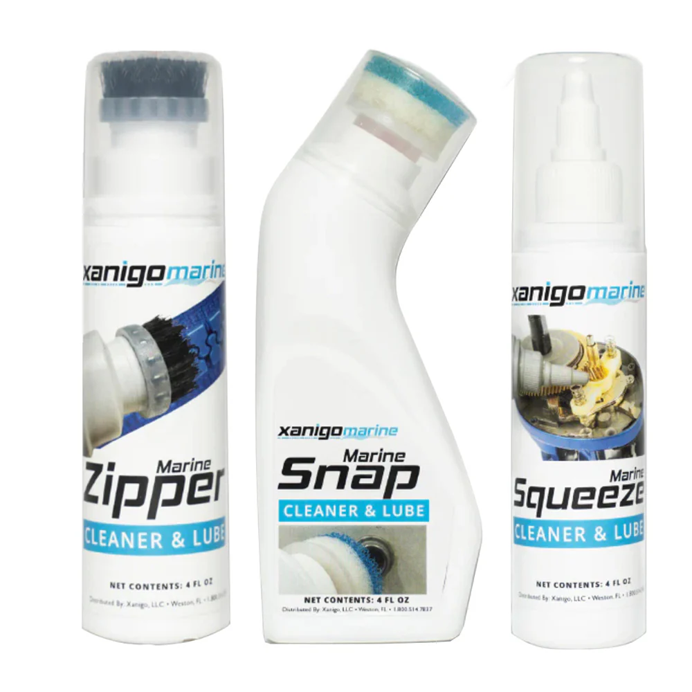 Xanigo Marine 3-Piece Marine Zipper  Snap Lube Set [XMZSLS3PC] - Fashionser