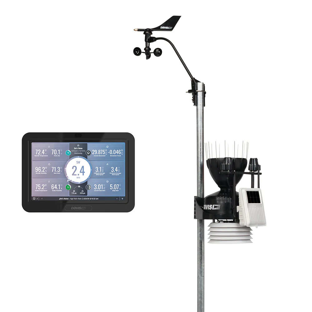 Davis Vantage Pro2 Plus Wireless Weather Station w/UV  Solar Radiation Sensors and WeatherLink Console [6262] - Fashionser