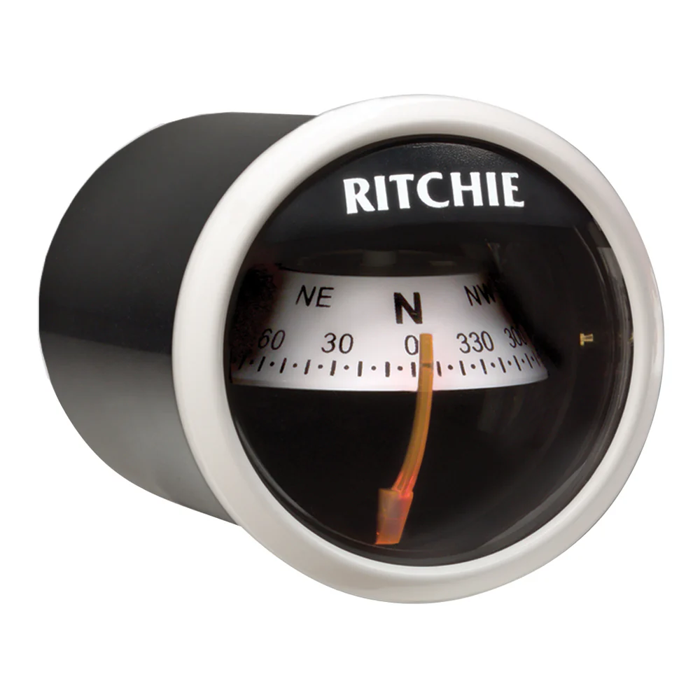 Ritchie X-23WW RitchieSport Compass - Dash Mount - White/Black [X-23WW] - Fashionser