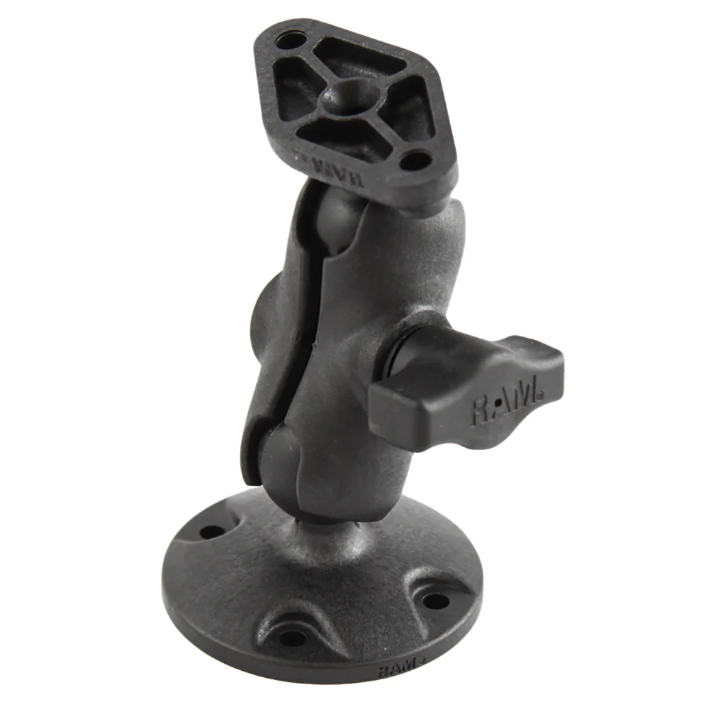 RAM Mount RAM High-Strength Composite Drill-Down Mount w/Diamond Plate [RAP-B-138-AU] - Fashionser