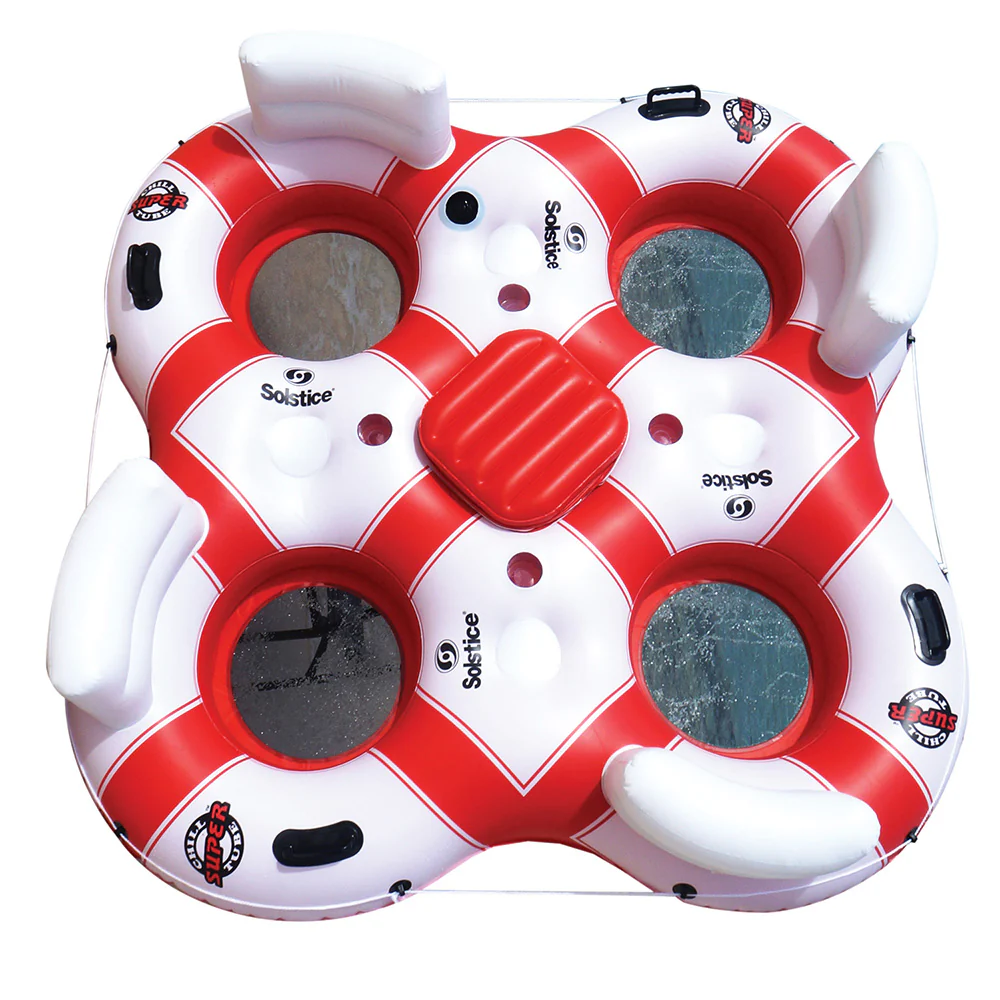 Solstice Watersports Super Chill 4-Person River Tube w/Cooler [17004] - Fashionser