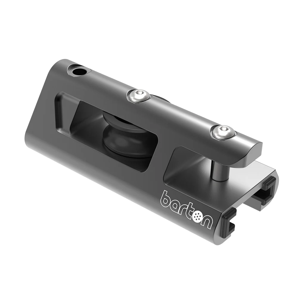 Barton 32mm End Stop  Becket Genoa Car Track - Black [32221GTB] - Fashionser