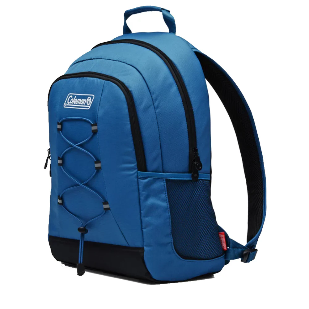 Coleman CHILLER 28-Can Soft-Sided Backpack Cooler - Deep Ocean [2158118] - Fashionser