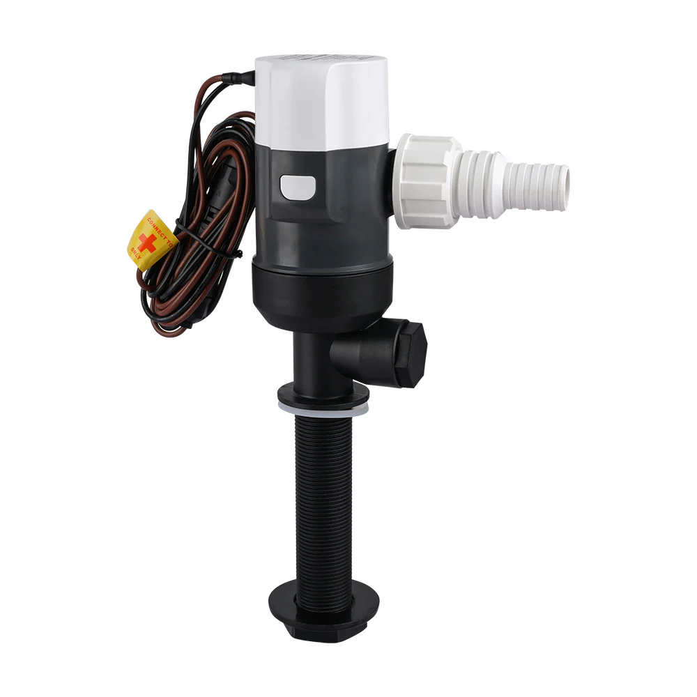 Commodore 1100 GPH Vertical Livewell Pump - Long - 12V [CM-C31-1100L] - Fashionser