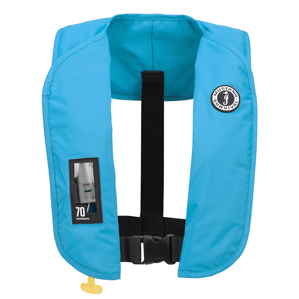 Mustang MIT 70 Automatic Inflatable PFD - Azure (Blue) [MD4042-268-0-202] - Fashionser
