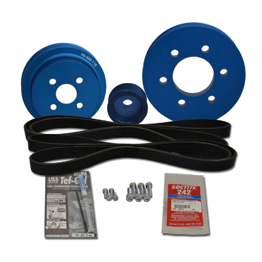 Barlmar Pulley Kit f/Yanmar 4LH-A [48-YSP-4LH-A] - Fashionser