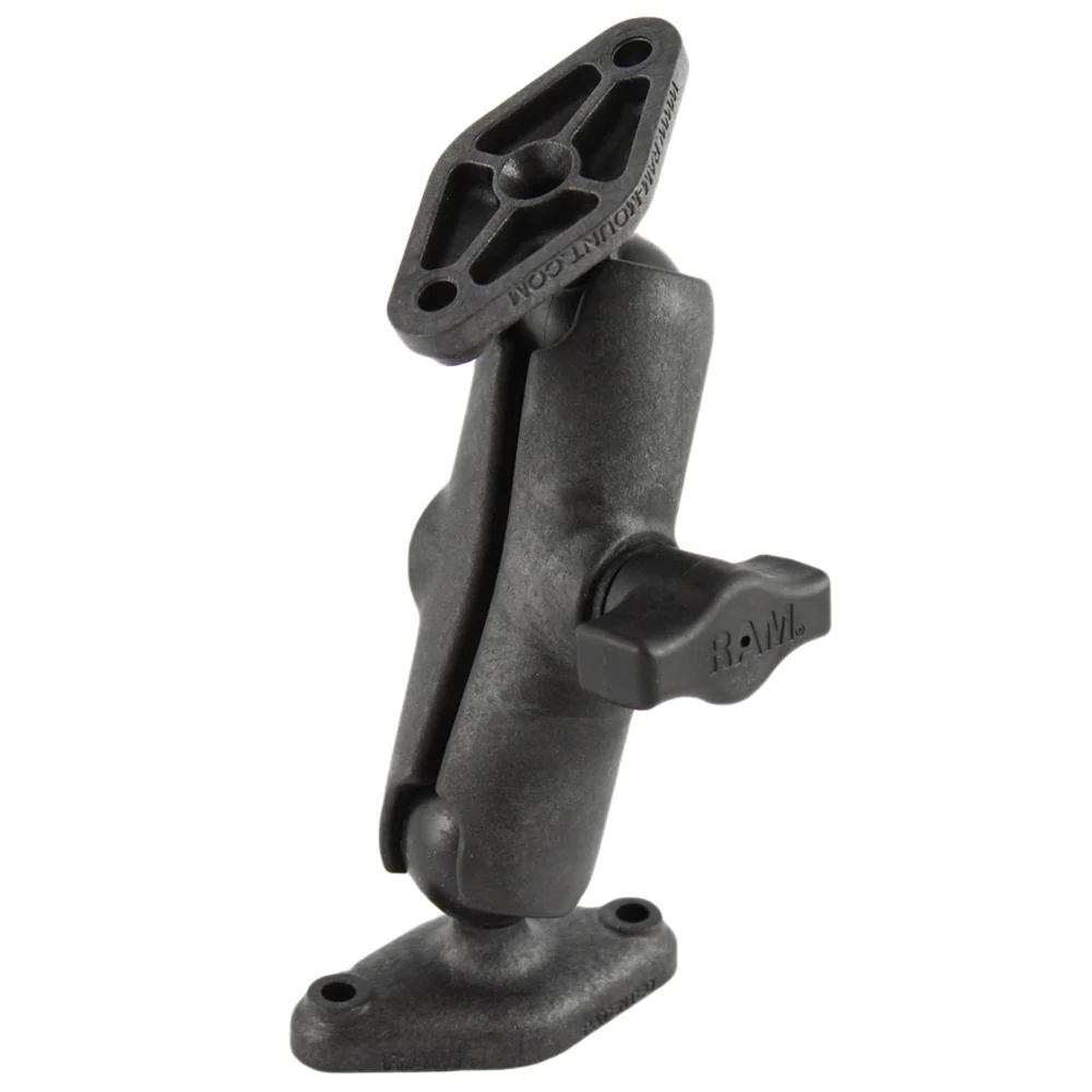 RAM Mount Composite Socket Arm w/2 Diamond Bases [RAP-B-102U] - Fashionser
