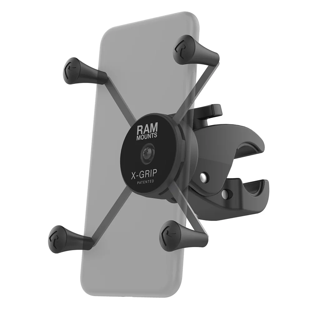 RAM Mount X-Grip Large Phone Mount w/Low-Profile Medium Tough-Claw [RAM-HOL-UN10-404-2U] - Fashionser