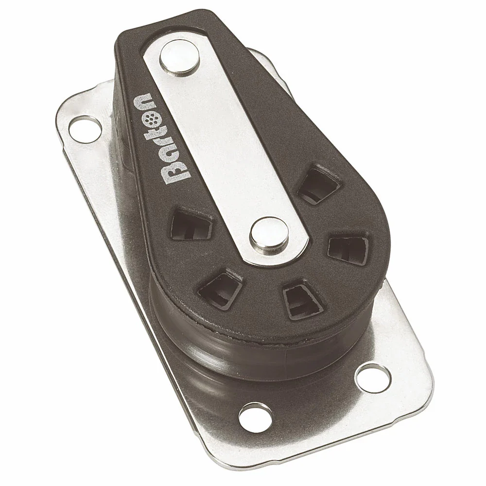 Barton Size 4 58mm Plain Bearing Pulley Cheek Block [N04160] - Fashionser