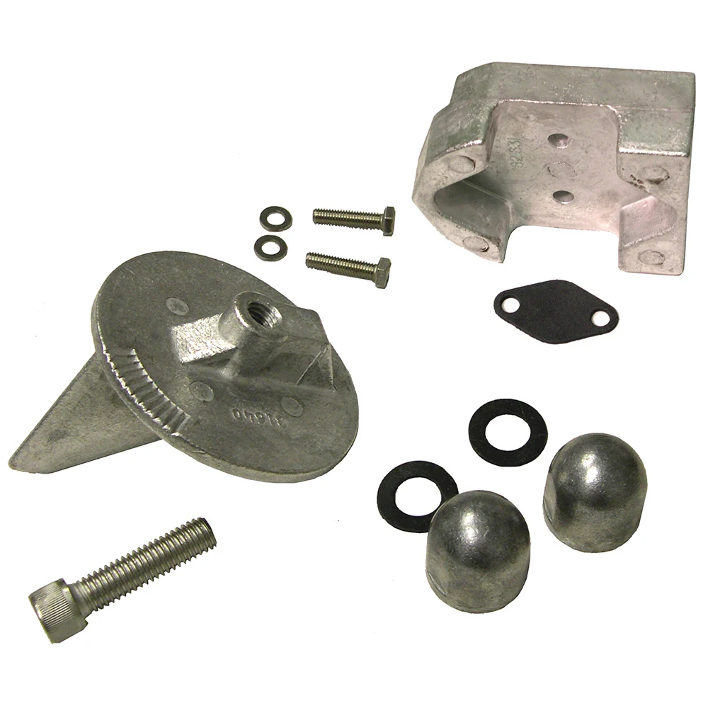 Performance Metals Mercruiser Alpha 1 Gen 1 Complete Anode Kit (No Power Steering) - Aluminum [10205A] - Fashionser