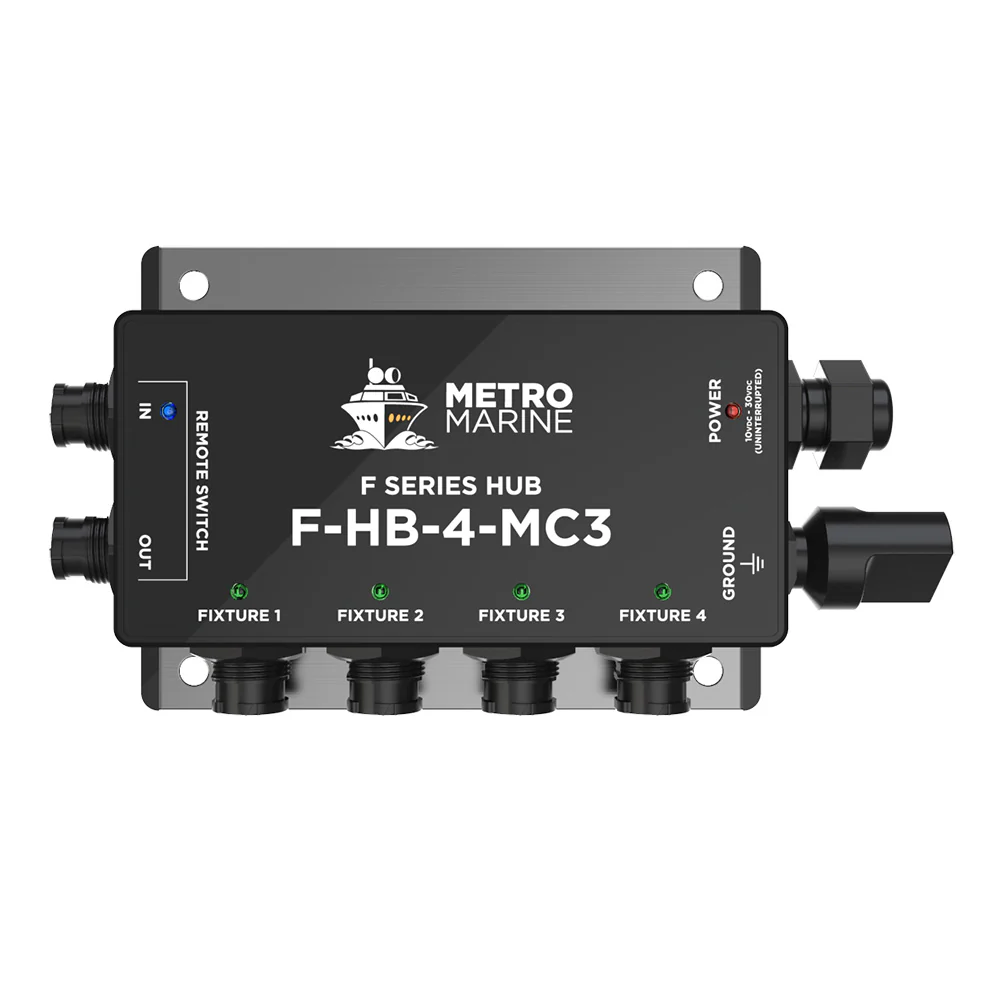 Metro Marine Single Color Hub - 4 Outputs [F-HB-4-MC3] - Fashionser