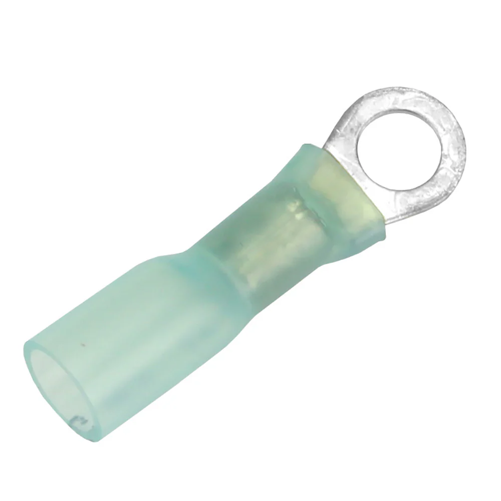 Pacer 16-14 AWG Heat Shrink Ring Terminal - #10 Stud Size - 100 Pack [TE14-10R-100] - Fashionser