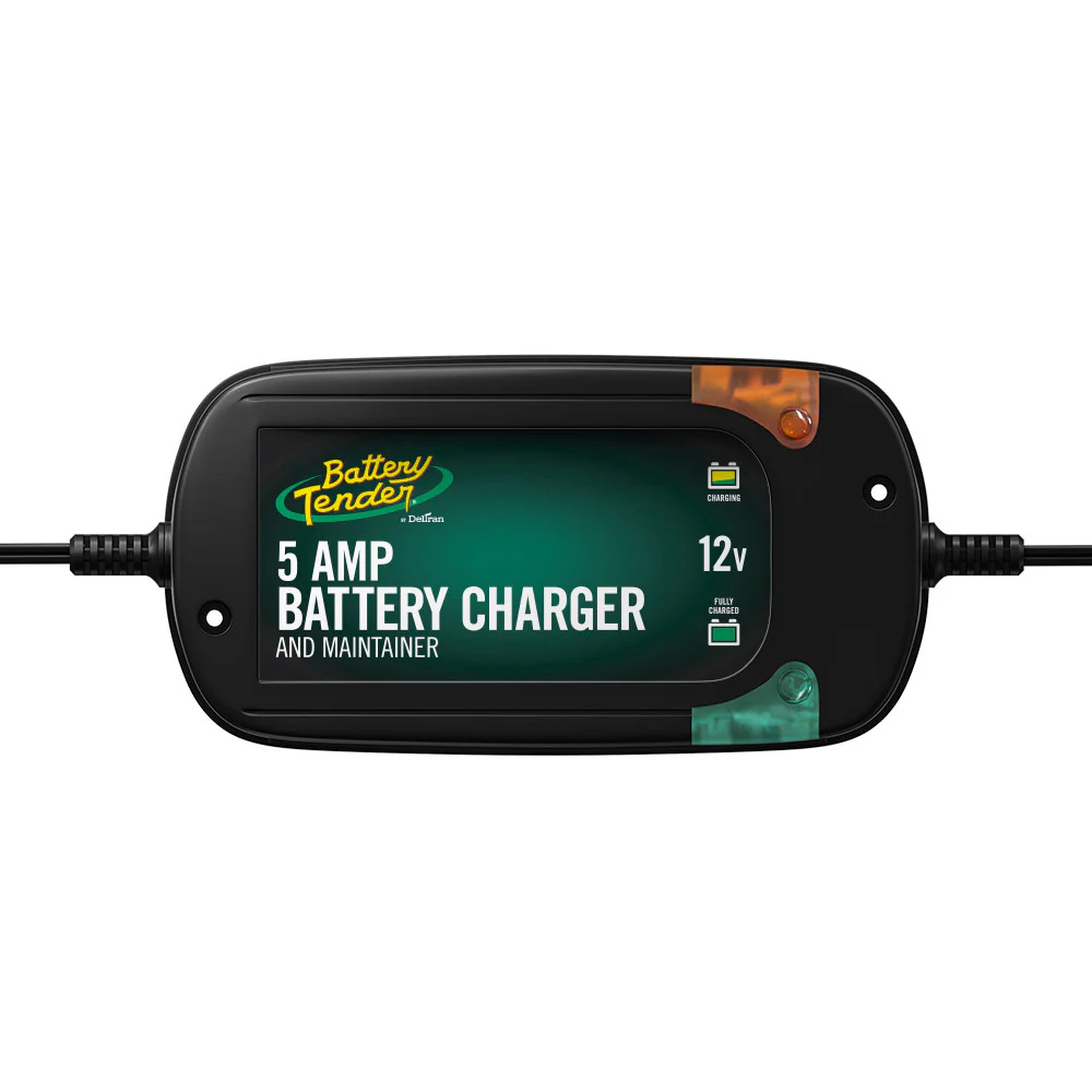 Battery Tender 12V, 5A Battery Charger [022-0186G-DL-WH] - Fashionser