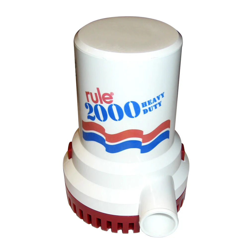 Rule 2000 G.P.H. Non-Automatic Bilge Pump - 24V [12] - Fashionser