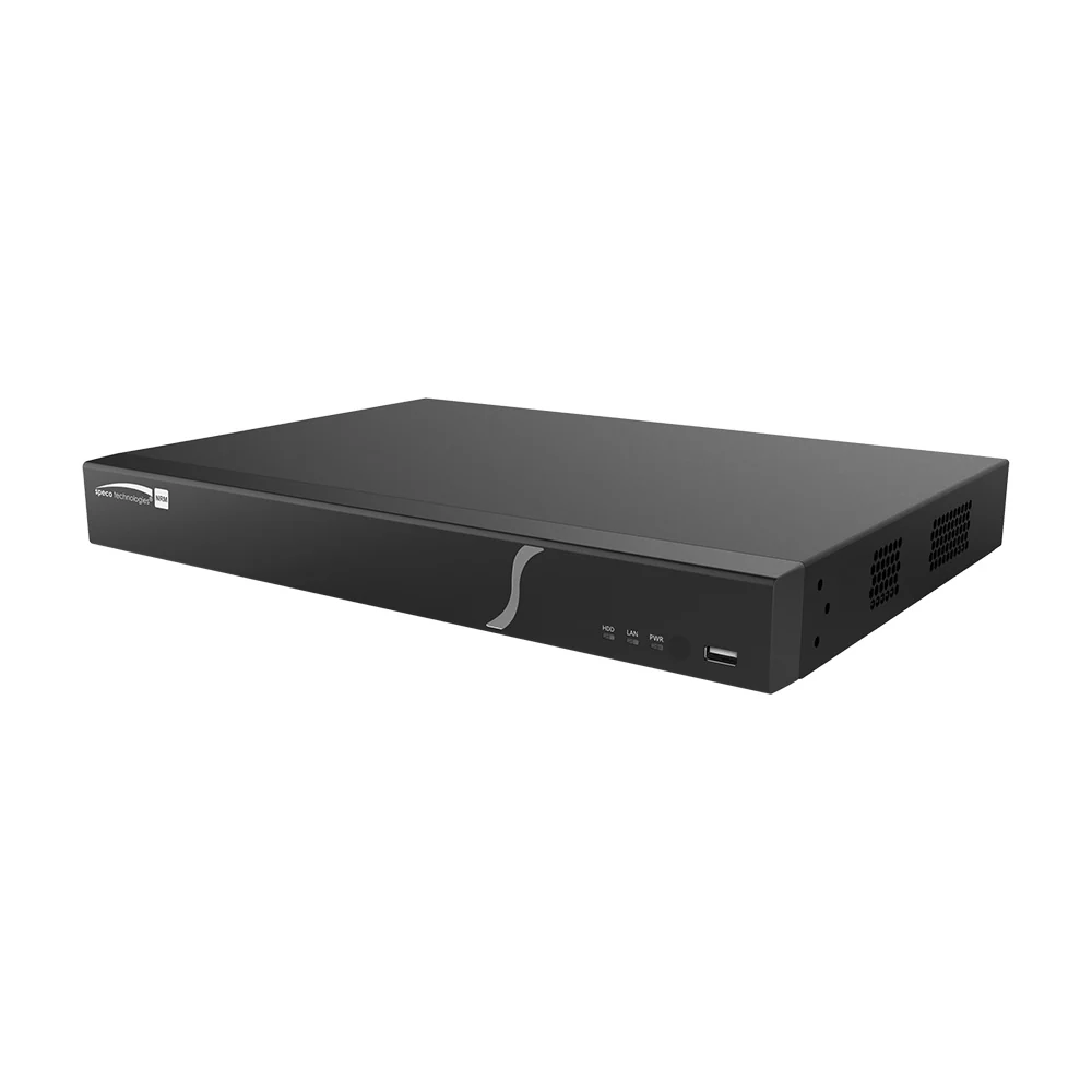 Speco 8 Channel 4K Recorder w/Smart Analytics - 8 Built-In POE Ports [N8NRM2TB] - Fashionser
