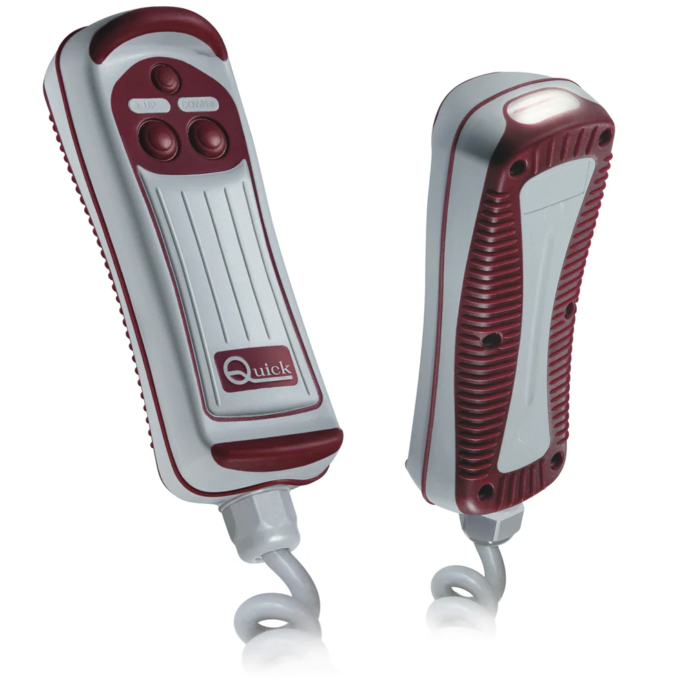 Quick HRC1002L 2-Button Remote w/LED Light [FPHRC1002L00C00] - Fashionser