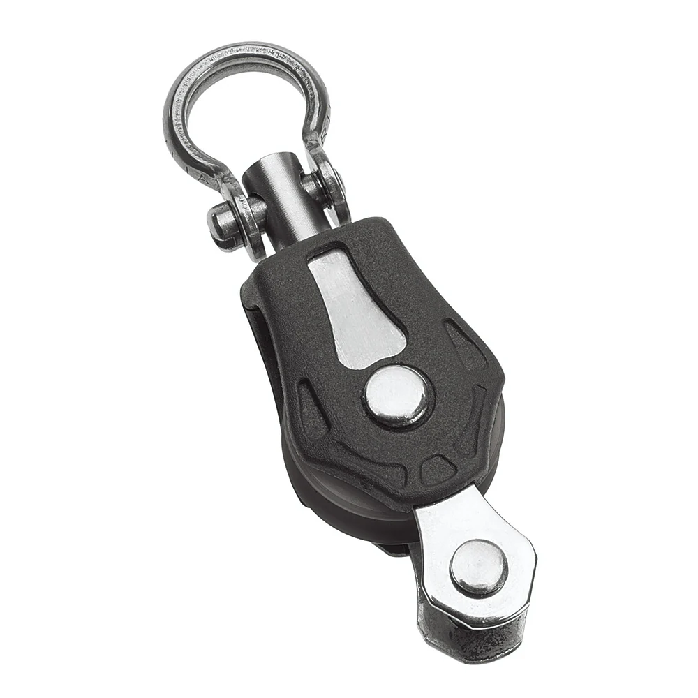 Barton Marine Size 0 20mm Plain Bearing Pulley Block Single Swivel  Becket [N00131] - Fashionser