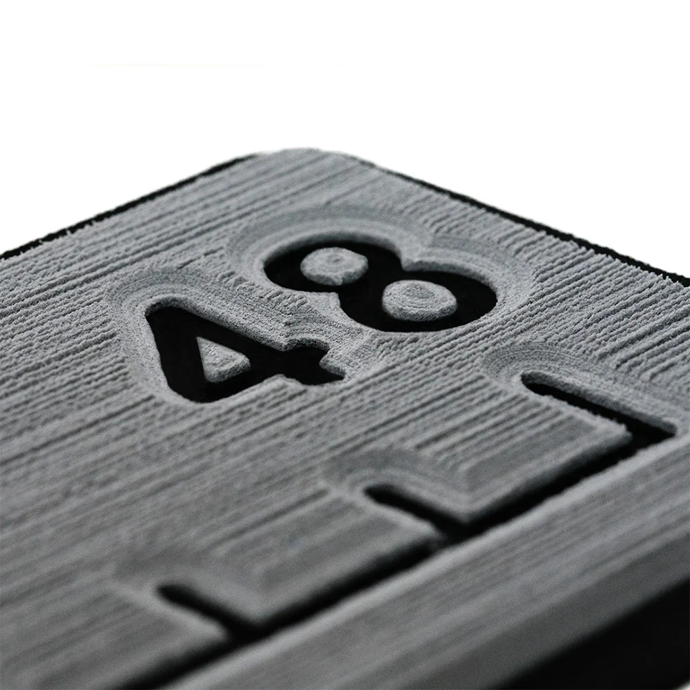 SeaDek 48 Routed Ruler - 6mm - Brushed Texture - Storm Grey/Black [53584-80066] - Fashionser