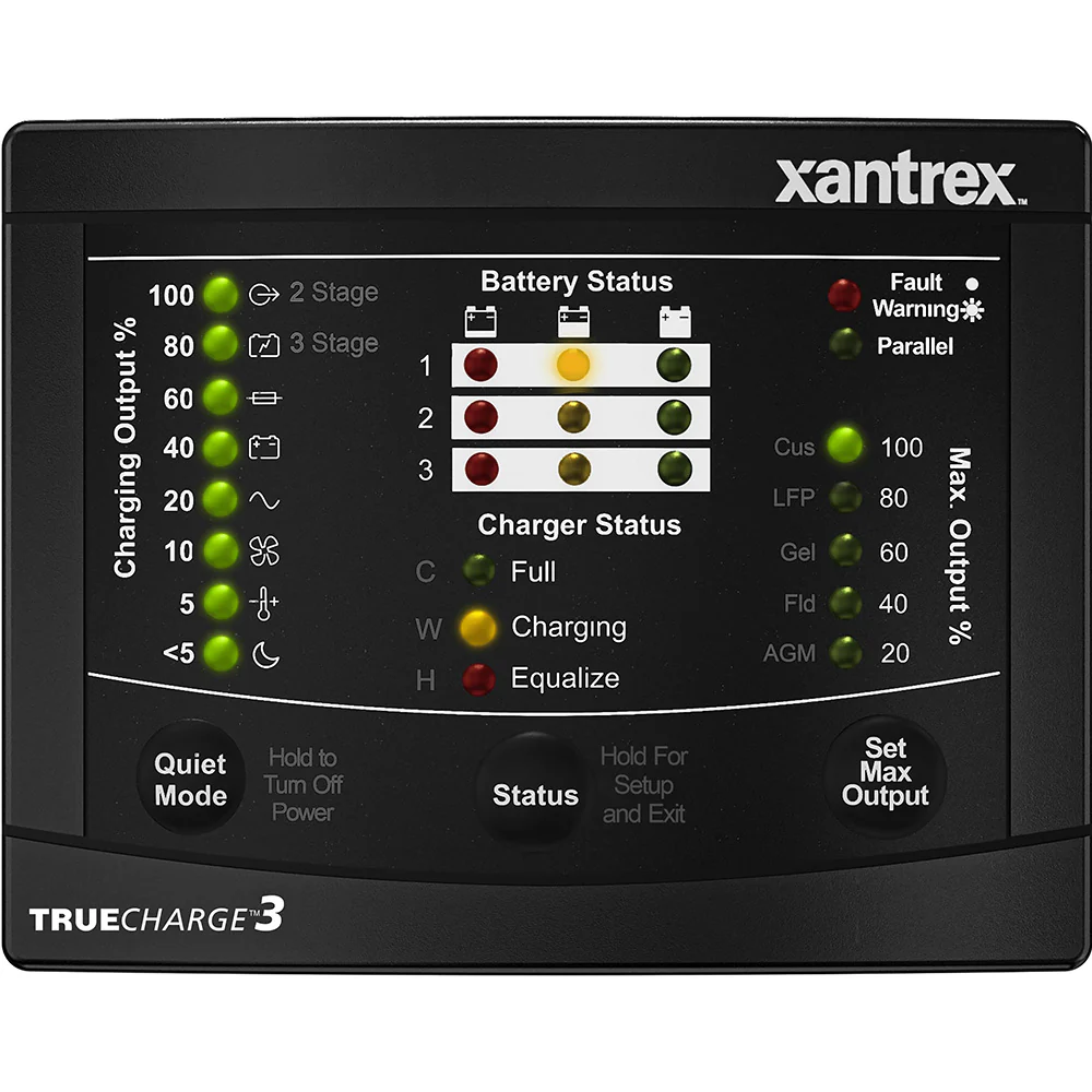 Xantrex TRUEcharge3 Remote Panel [808-8040-10] - Fashionser