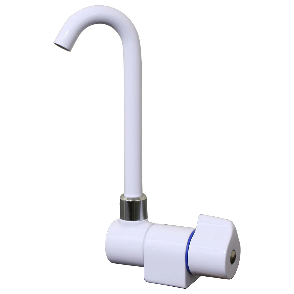 Scandvik Tall Tap w/Folding Spout - White Powder Coat Finish [10182P] - Fashionser