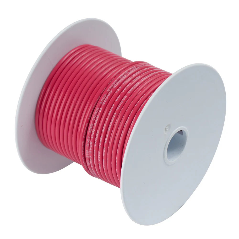 Ancor Red 8 AWG Tinned Copper Wire - 500' [111550] - Fashionser