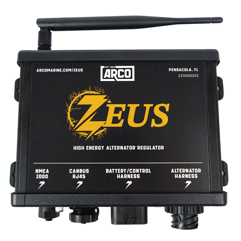 ARCO Zeus High-Energy Alternator Regulator - Extended Package w/Extended Battery/Alternator Harnesses [AZ1000X] - Fashionser
