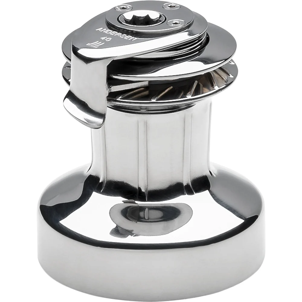 ANDERSEN 40 ST FS - 2-Speed Self-Tailing Manual Winch - Full Stainless Steel [RA2040010000] - Fashionser