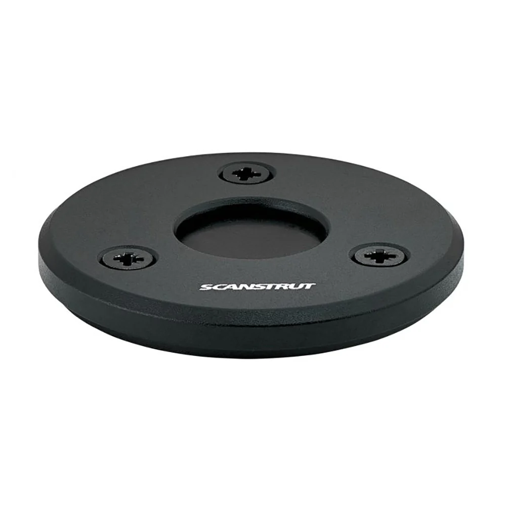 Scanstrut Black Anodized Aluminum Low-Profile Cable Seal f/Cables 9-14mm  Connectors Up to 21mm [DS-LP-21B-BLK] - Fashionser