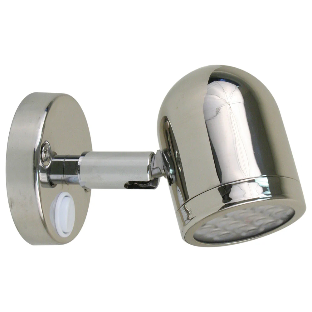 Scandvik LED 304 Stainless Steel LED Reading Light - 8-30V [19053P] - Fashionser